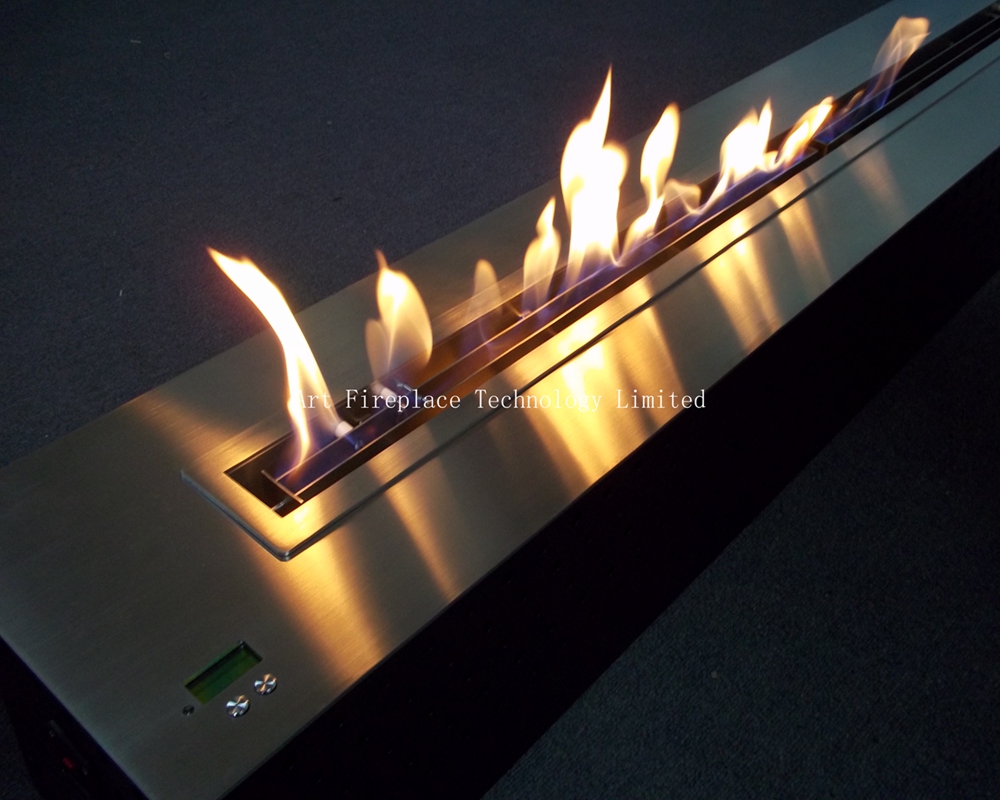 modern design intelligent ethanol fireplace with remote control