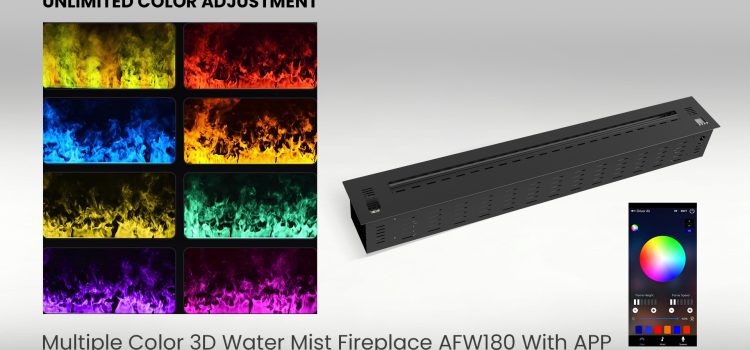 Single-Multi-Color Water Mist Fireplaces-Filled with Warm Winter Ritual Single-Multi-Color Water Mist Fireplaces-Filled with Warm Winter Ritual