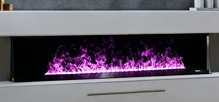 New 3D Water Vapor Fireplace – Safe, Warm, Full of Ambience