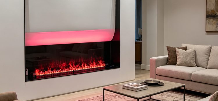 My Home’s Glow-Up: One Chimney-Free Steam Fireplace